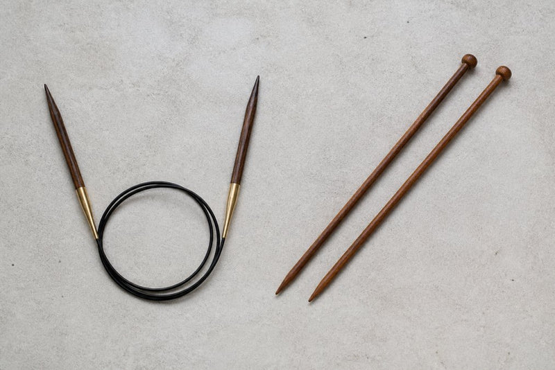 Circular vs Straight Needles for Sweaters