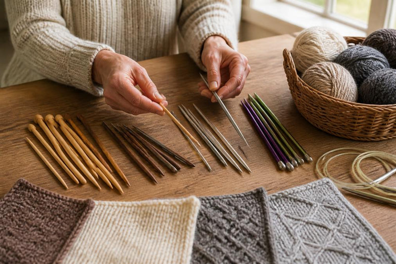 How to Choose Knitting Needles for Beginners