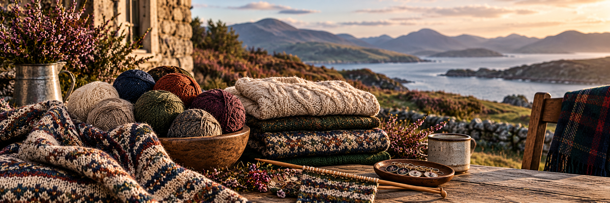 Brae & Heather knitting pattern books collection hero