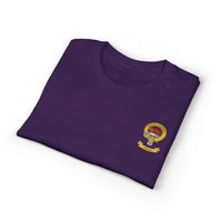 Highland Coo Illustration Adult T-Shirt by The Clan Douglas