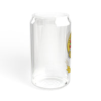 Clan Douglas Crest Illustration Glass Can by The Clan Douglas