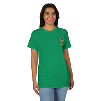 Highland Coo Illustration Adult T-Shirt by The Clan Douglas