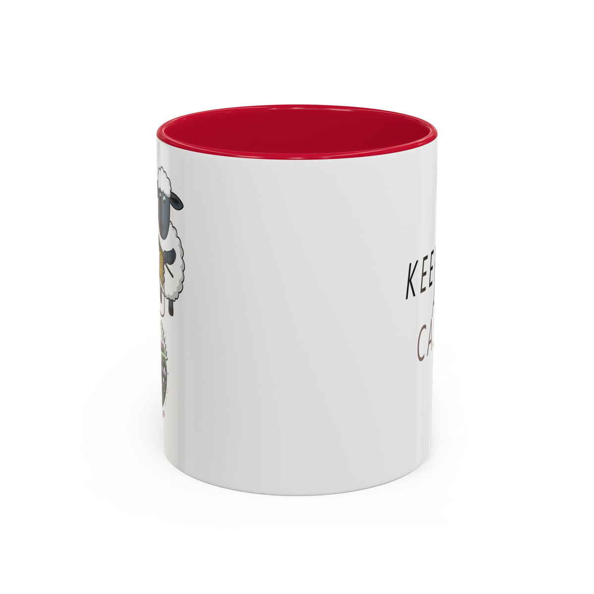Keep Calm and Cast On Mug by Brae & Heather