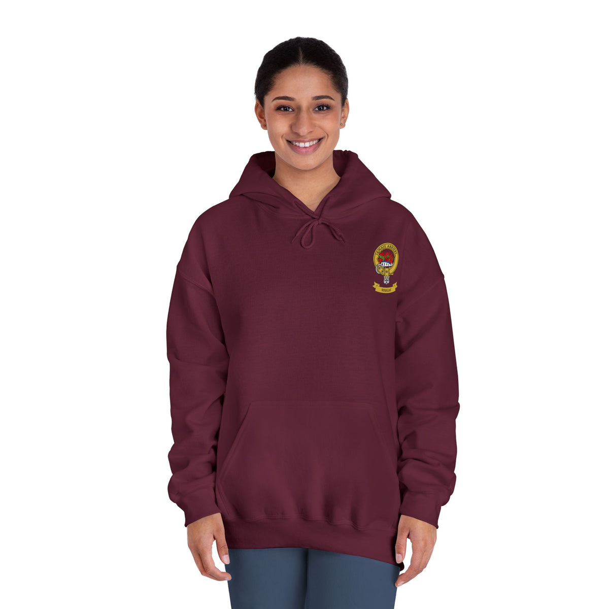 Douglas Castle Illustration Hoodie by The Clan Douglas