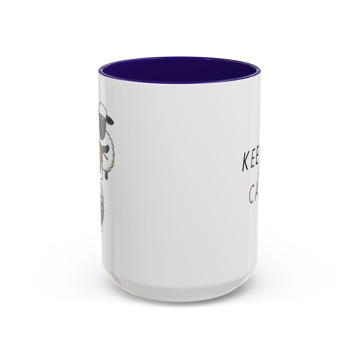 Keep Calm and Cast On Mug by Brae & Heather