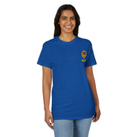 Highland Coo Illustration Adult T-Shirt by The Clan Douglas