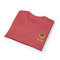 Highland Coo Illustration Adult T-Shirt by The Clan Douglas