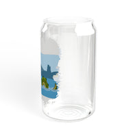 Nessie Illustration Glass Can by The Clan Douglas