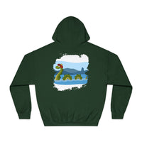 Nessie Illustration Hoodie by The Clan Douglas