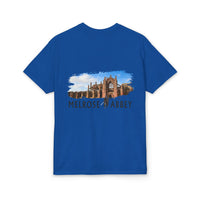 Melrose Abbey Illustration Adult T-Shirt by The Clan Douglas