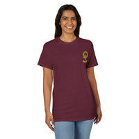 Highland Coo Illustration Adult T-Shirt by The Clan Douglas