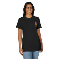 Highland Coo Illustration Adult T-Shirt by The Clan Douglas