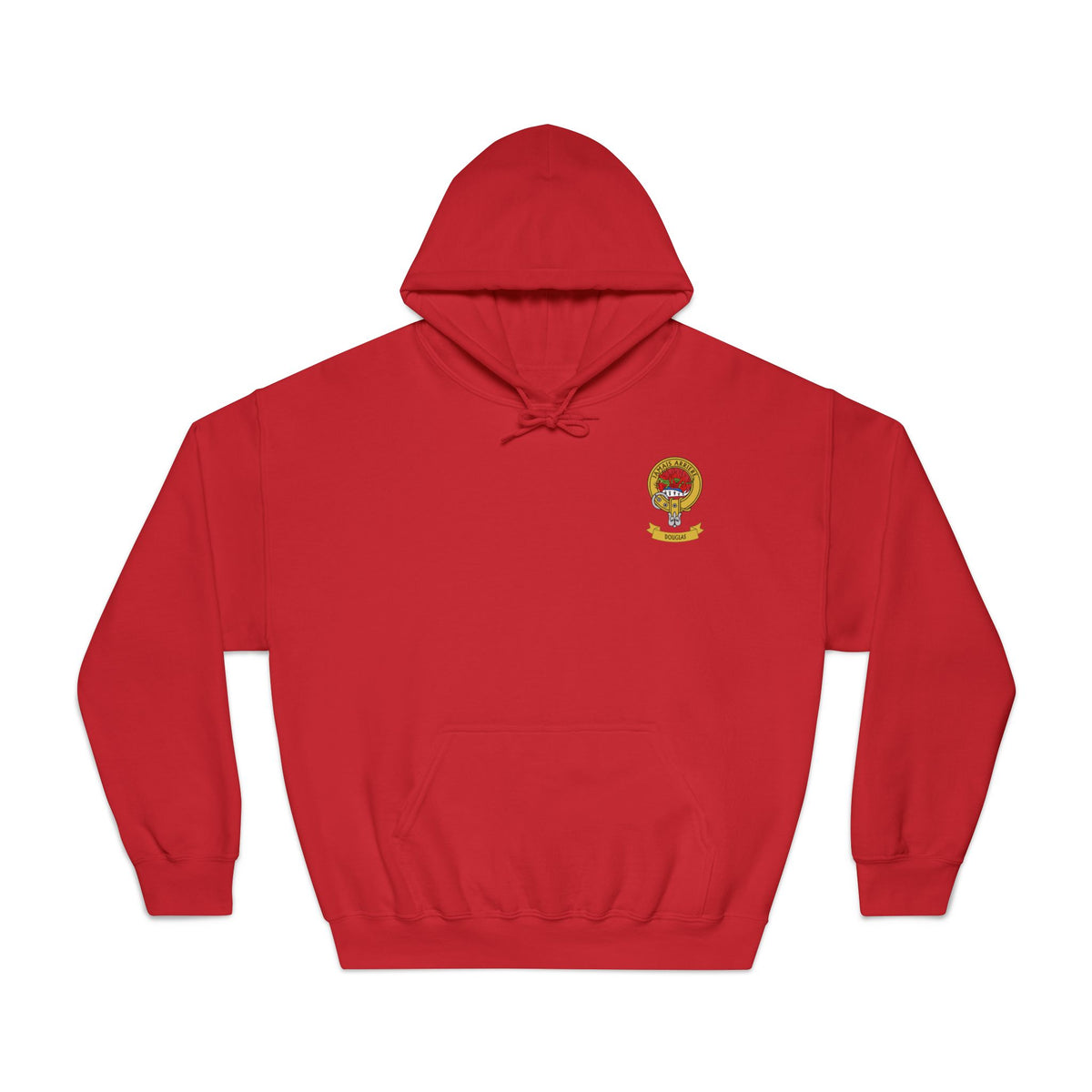 Highland Coo Illustration Hoodie by The Clan Douglas