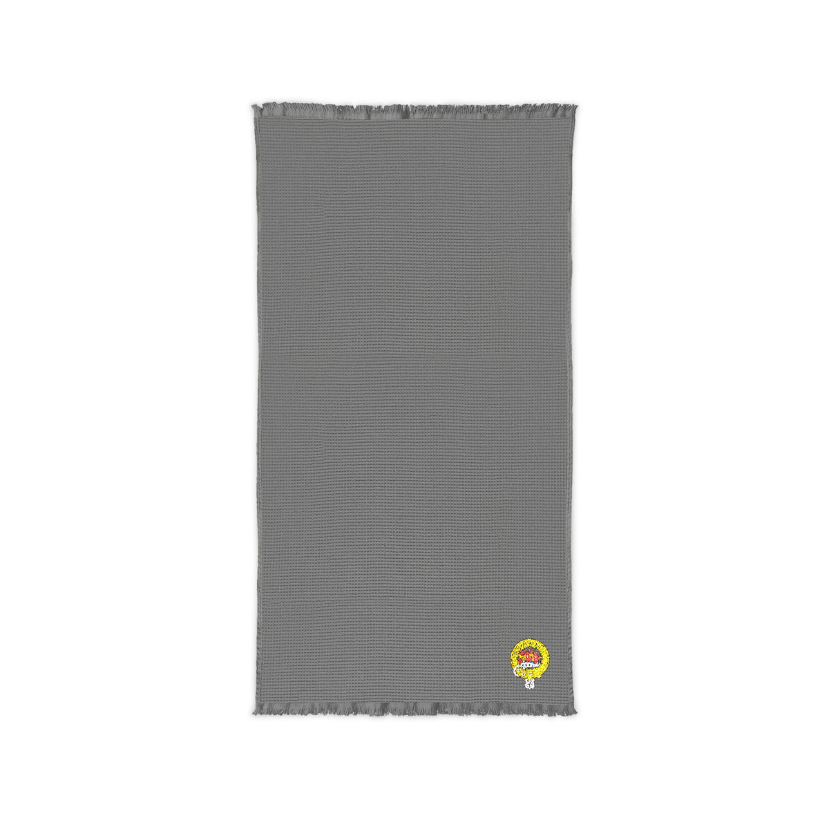 Clan Douglas Crest Cotton Waffle Throw by The Clan Douglas