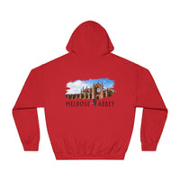 Melrose Abbey Illustration Hoodie by The Clan Douglas