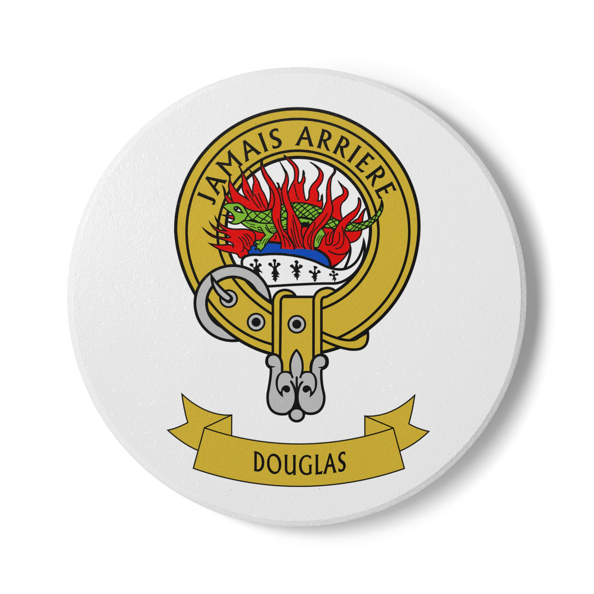 Clan Douglas Ceramic Coaster by The Clan Douglas