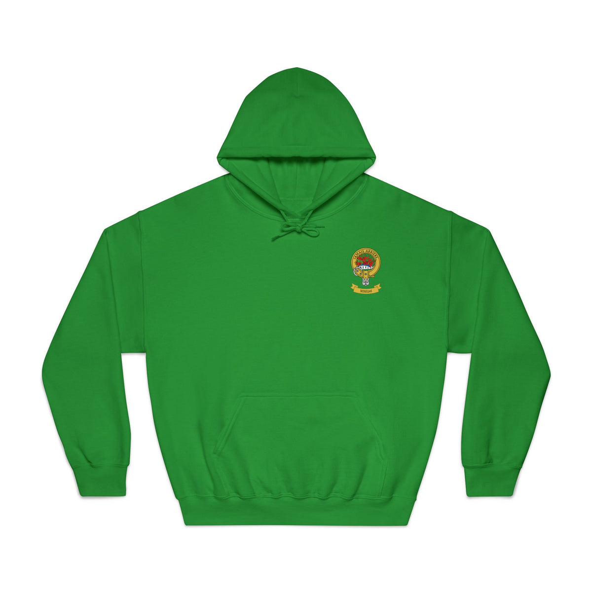 Highland Coo Illustration Hoodie by The Clan Douglas
