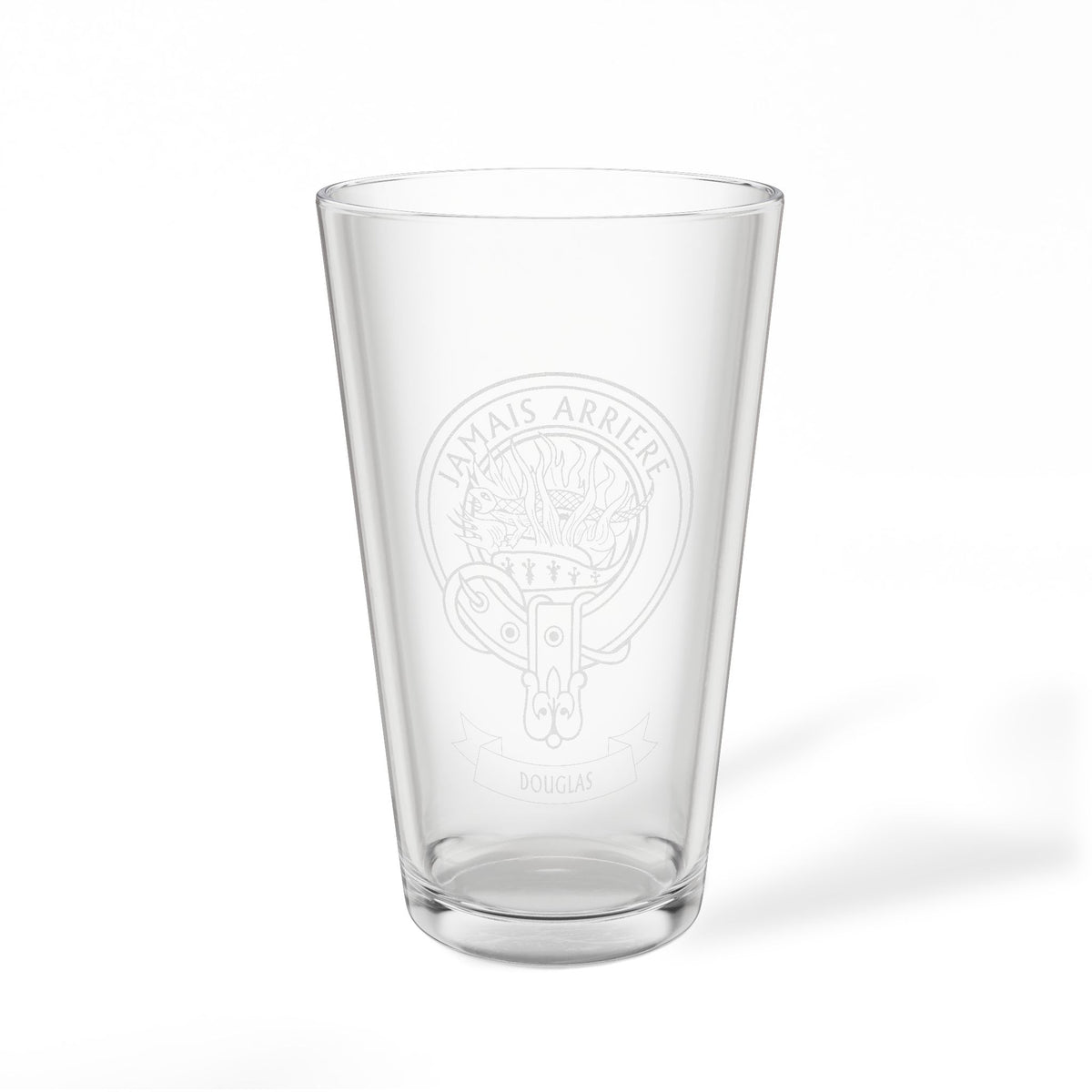 Clan Douglas Crest Pint Glass by The Clan Douglas