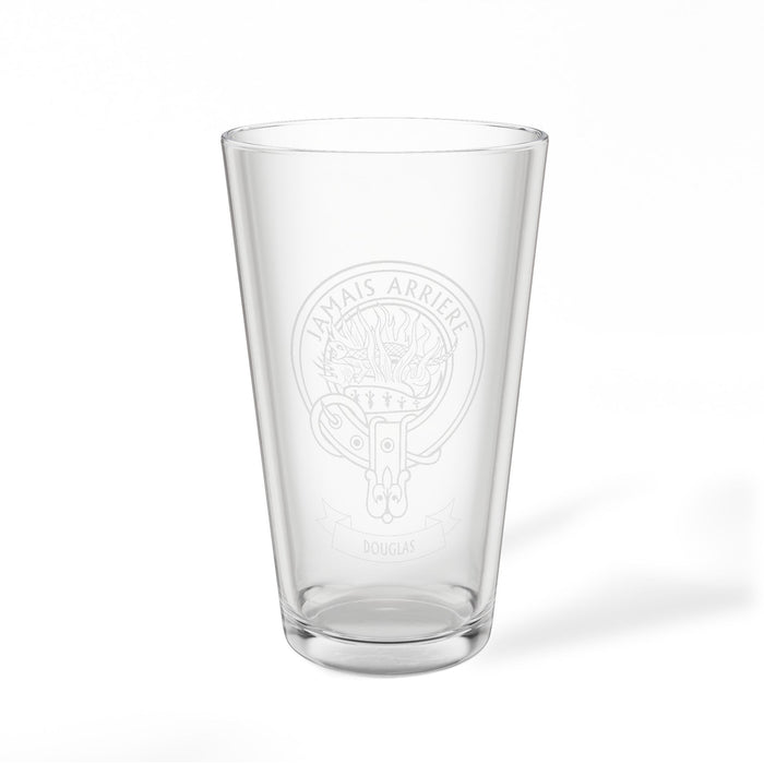 Clan Douglas Crest Pint Glass by The Clan Douglas