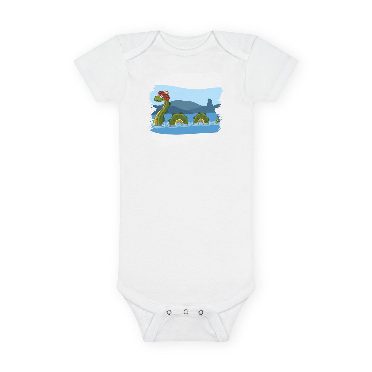 Nessie Illustration Onesie by The Clan Douglas