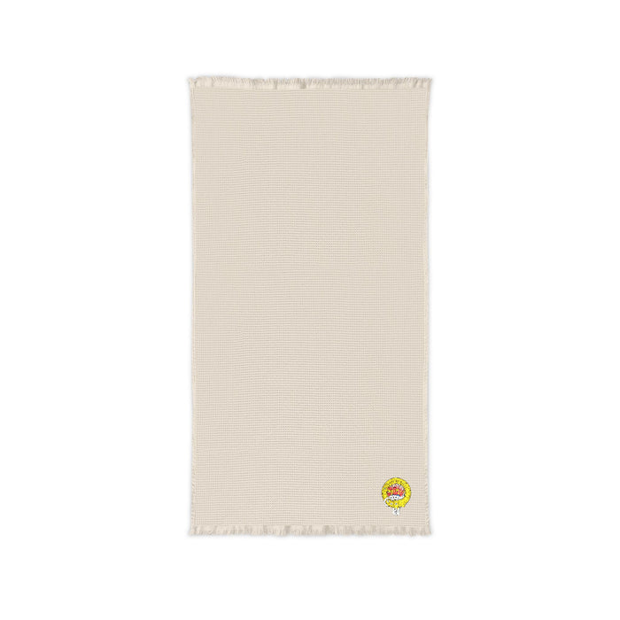 Clan Douglas Crest Cotton Waffle Throw by The Clan Douglas