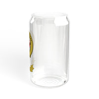 Clan Douglas Crest Illustration Glass Can by The Clan Douglas