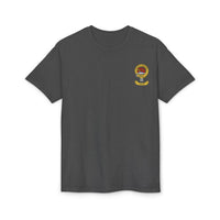 Highland Coo Illustration Adult T-Shirt by The Clan Douglas