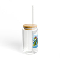 Nessie Illustration Glass Can by The Clan Douglas