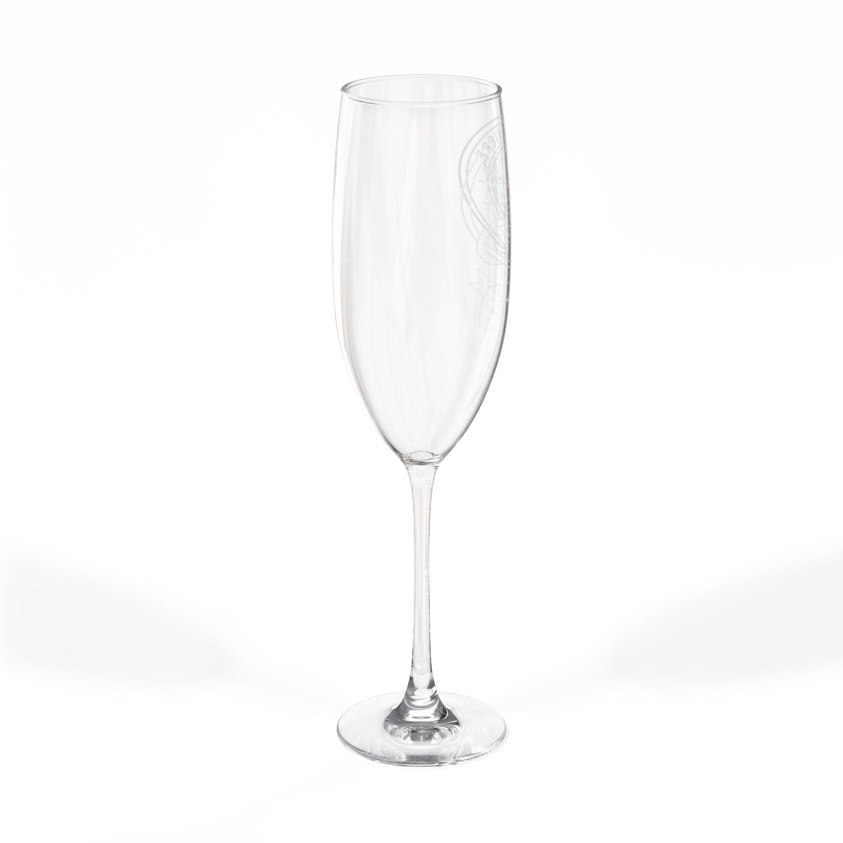 Clan Douglas Crest Champagne Flute, 8oz by The Clan Douglas