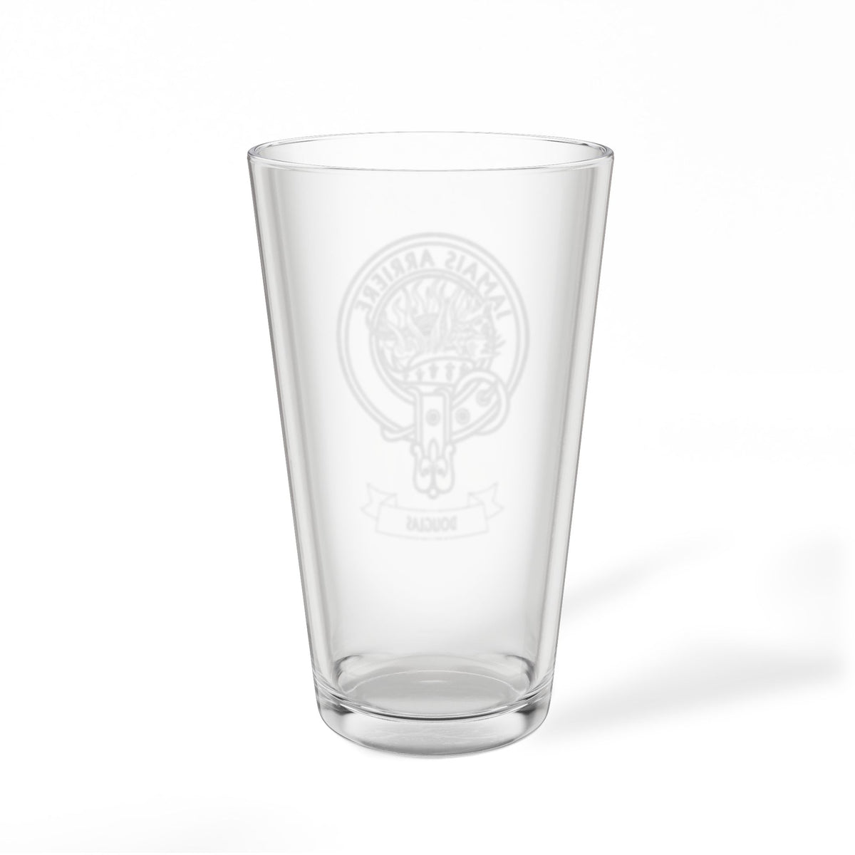 Clan Douglas Crest Pint Glass by The Clan Douglas