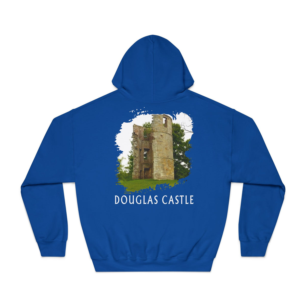 Douglas Castle Illustration Hoodie by The Clan Douglas