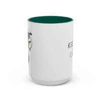 Keep Calm and Cast On Mug by Brae & Heather