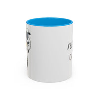 Keep Calm and Cast On Mug by Brae & Heather