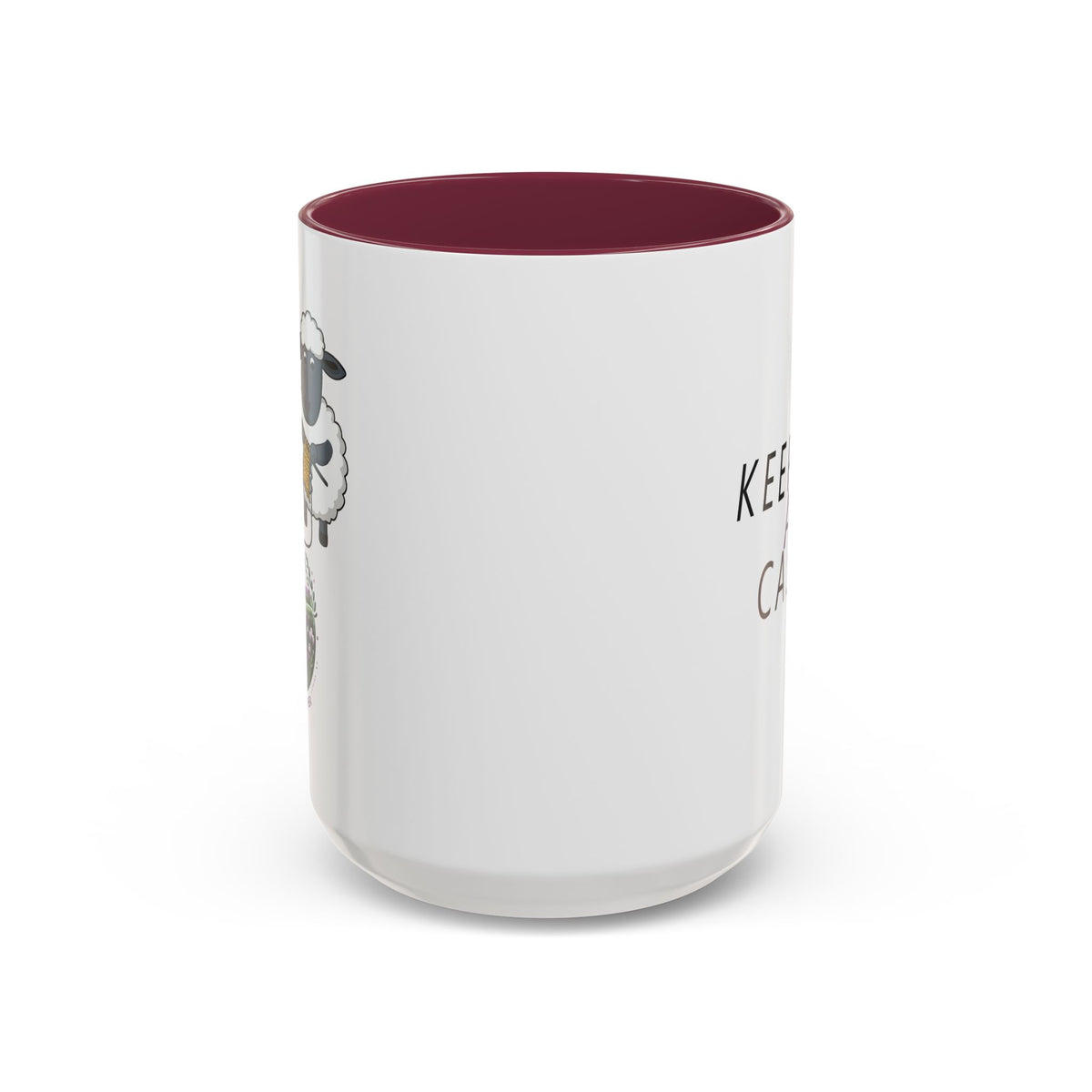 Keep Calm and Cast On Mug by Brae & Heather
