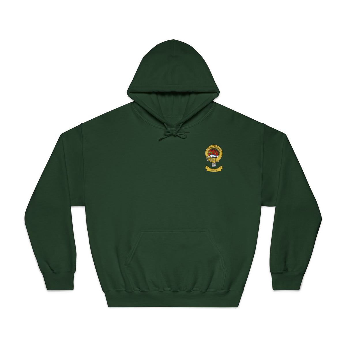 Douglas Castle Illustration Hoodie by The Clan Douglas