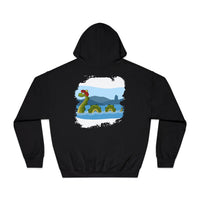 Nessie Illustration Hoodie by The Clan Douglas