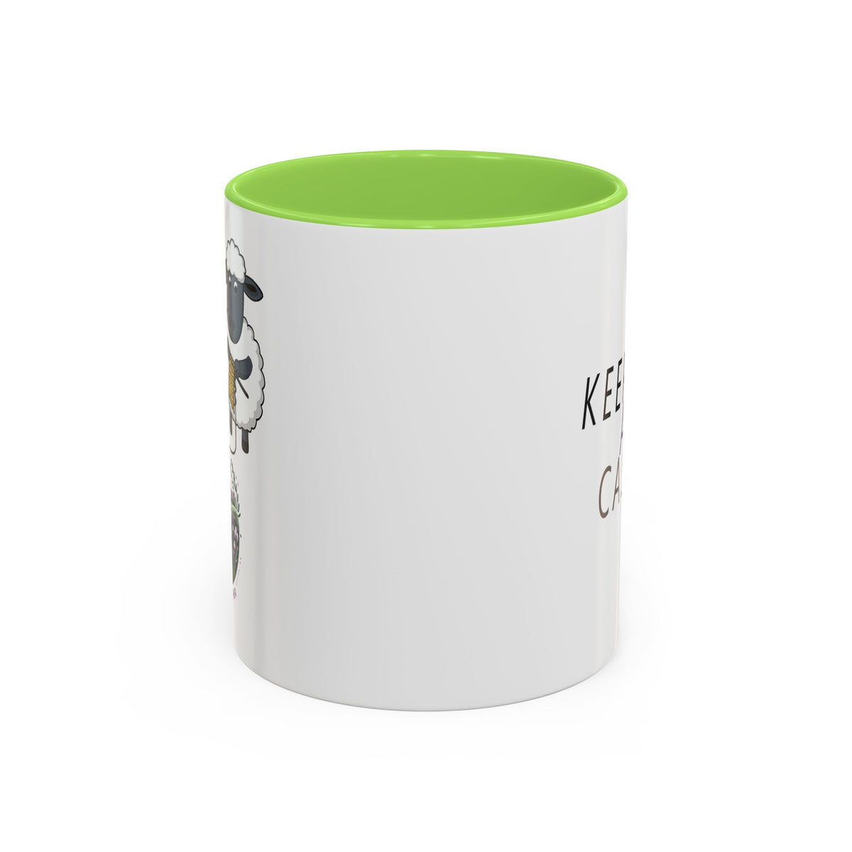Keep Calm and Cast On Mug by Brae & Heather
