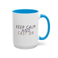 Keep Calm and Cast On Mug by Brae & Heather