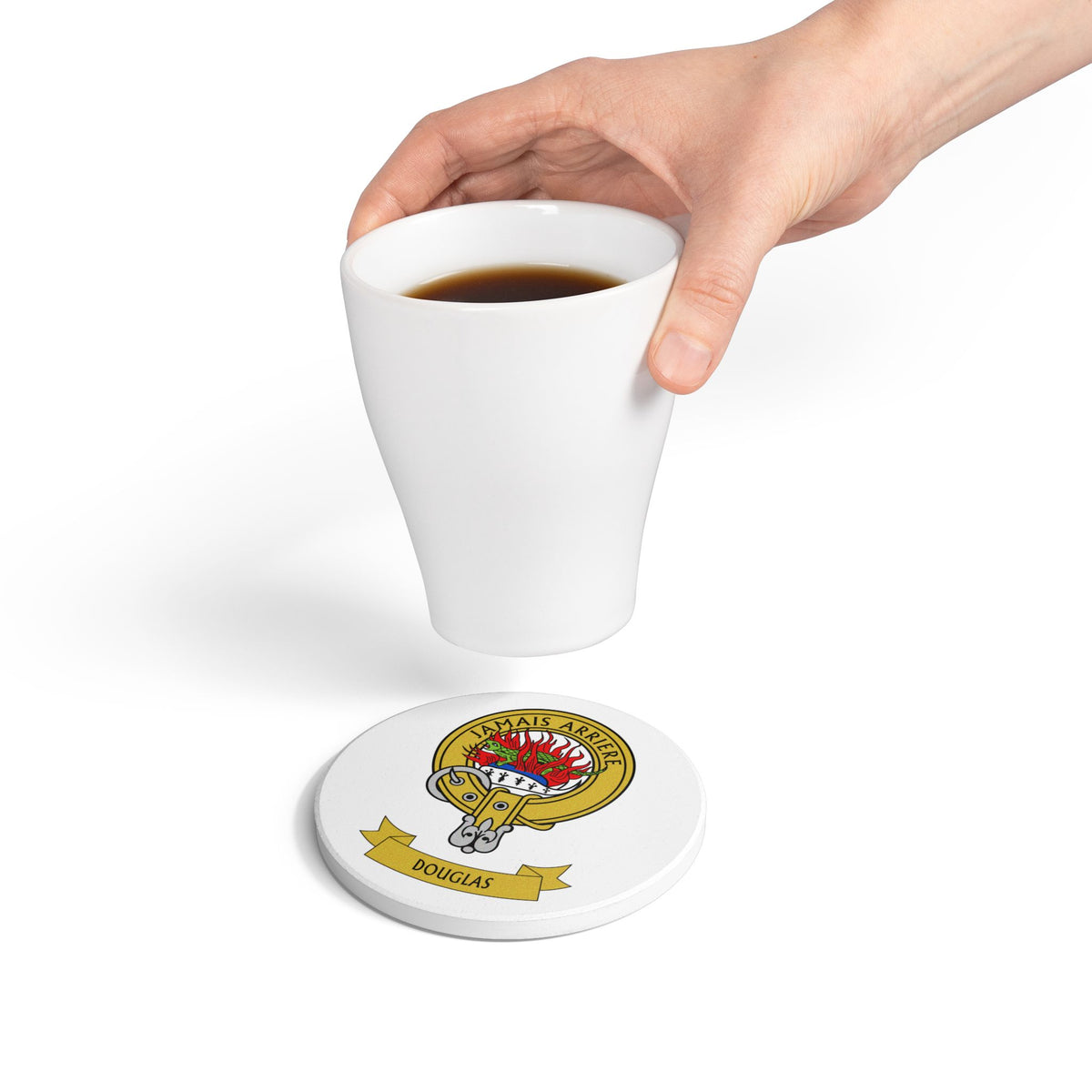 Clan Douglas Ceramic Coaster by The Clan Douglas