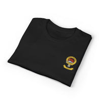 Highland Coo Illustration Adult T-Shirt by The Clan Douglas