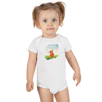 Highland Coo Illustration Onesie by The Clan Douglas