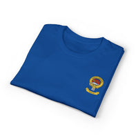 Highland Coo Illustration Adult T-Shirt by The Clan Douglas