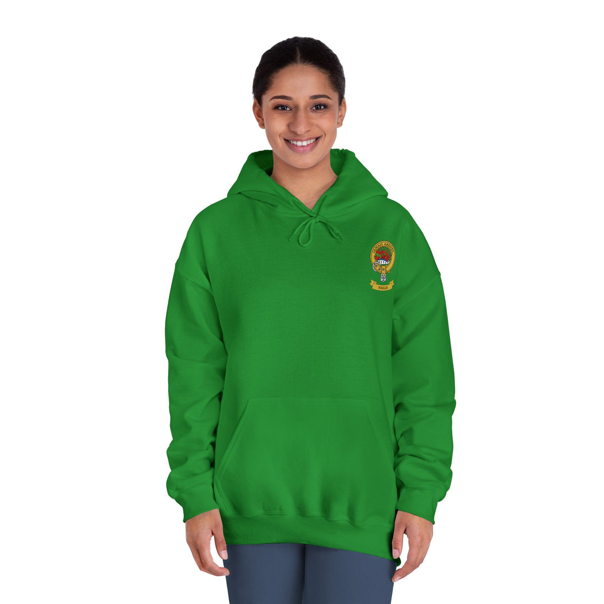 Melrose Abbey Illustration Hoodie by The Clan Douglas