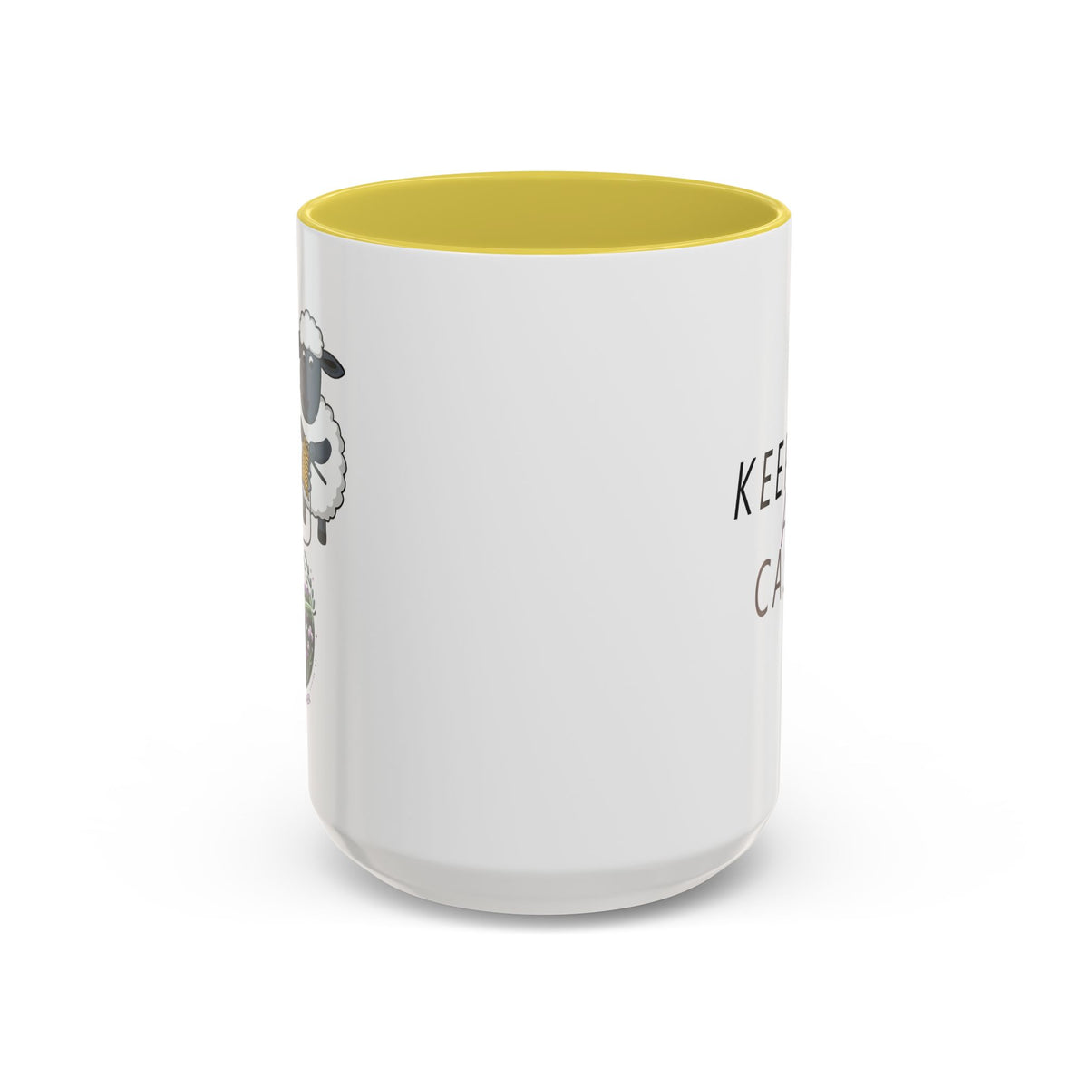 Keep Calm and Cast On Mug by Brae & Heather