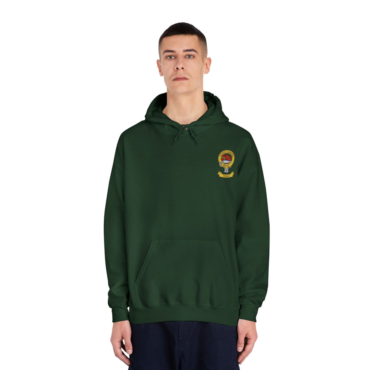 Douglas Castle Illustration Hoodie by The Clan Douglas