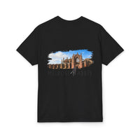 Melrose Abbey Illustration Adult T-Shirt by The Clan Douglas
