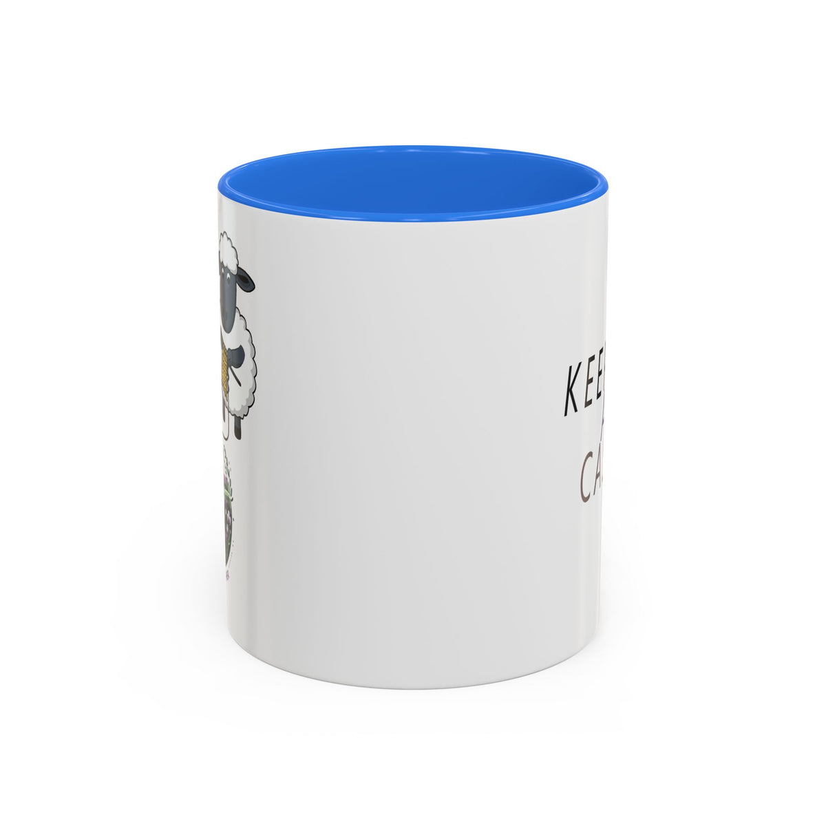 Keep Calm and Cast On Mug by Brae & Heather