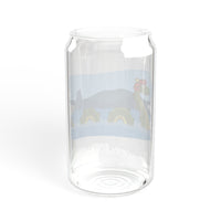Nessie Illustration Glass Can by The Clan Douglas