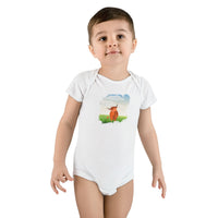 Highland Coo Illustration Onesie by The Clan Douglas
