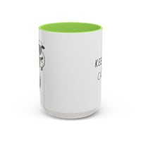 Keep Calm and Cast On Mug by Brae & Heather